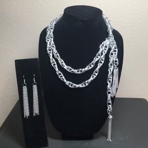 Necklace. Multi wear/use w/ Earrings
